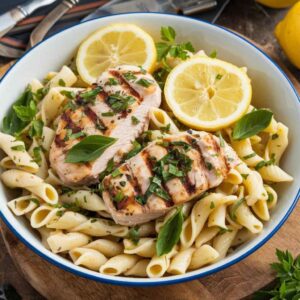 Zesty Lemon Herb Chicken Pasta