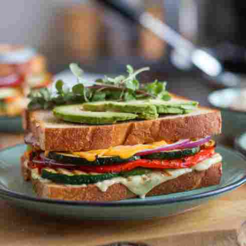 California Grilled Veggie Sandwich