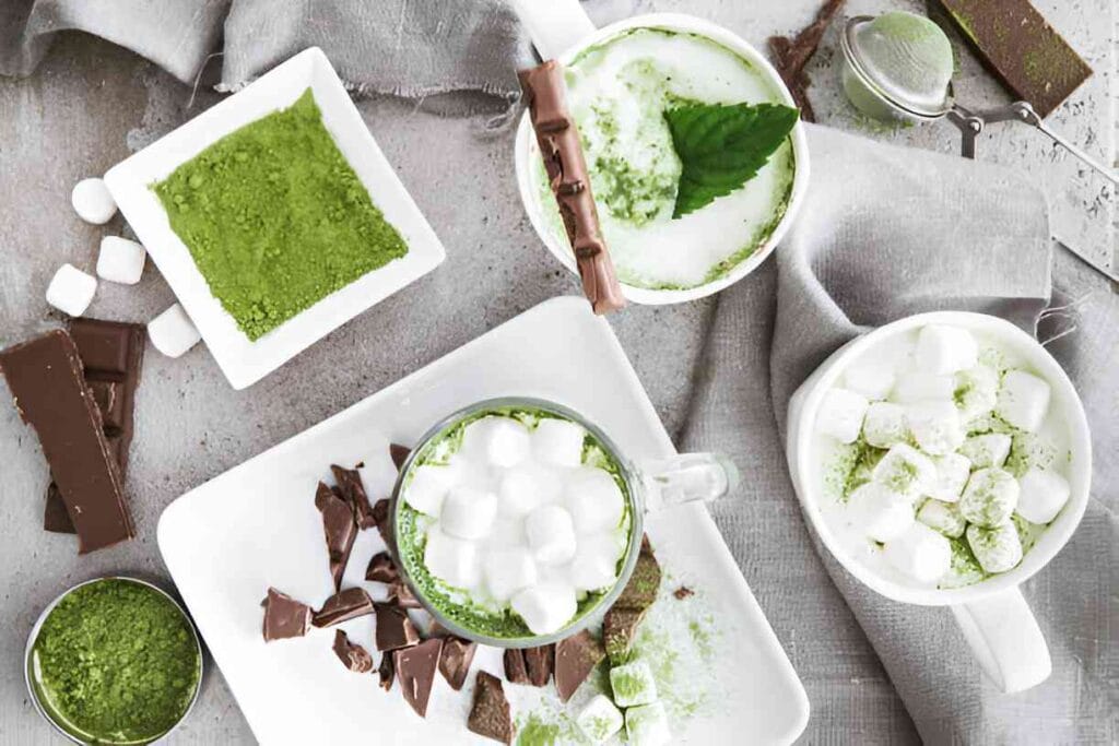 Matcha White Hot Cocoa