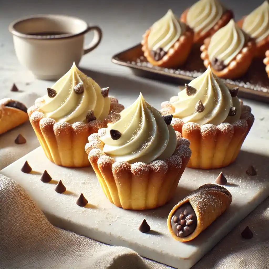 Easy Cannoli Cups