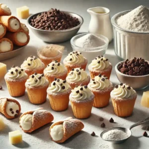 Easy Cannoli Cups