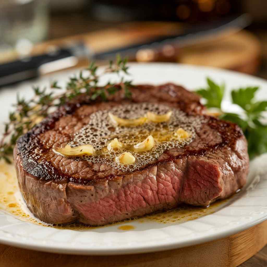 Garlic Butter Sirloin Steak Perfection