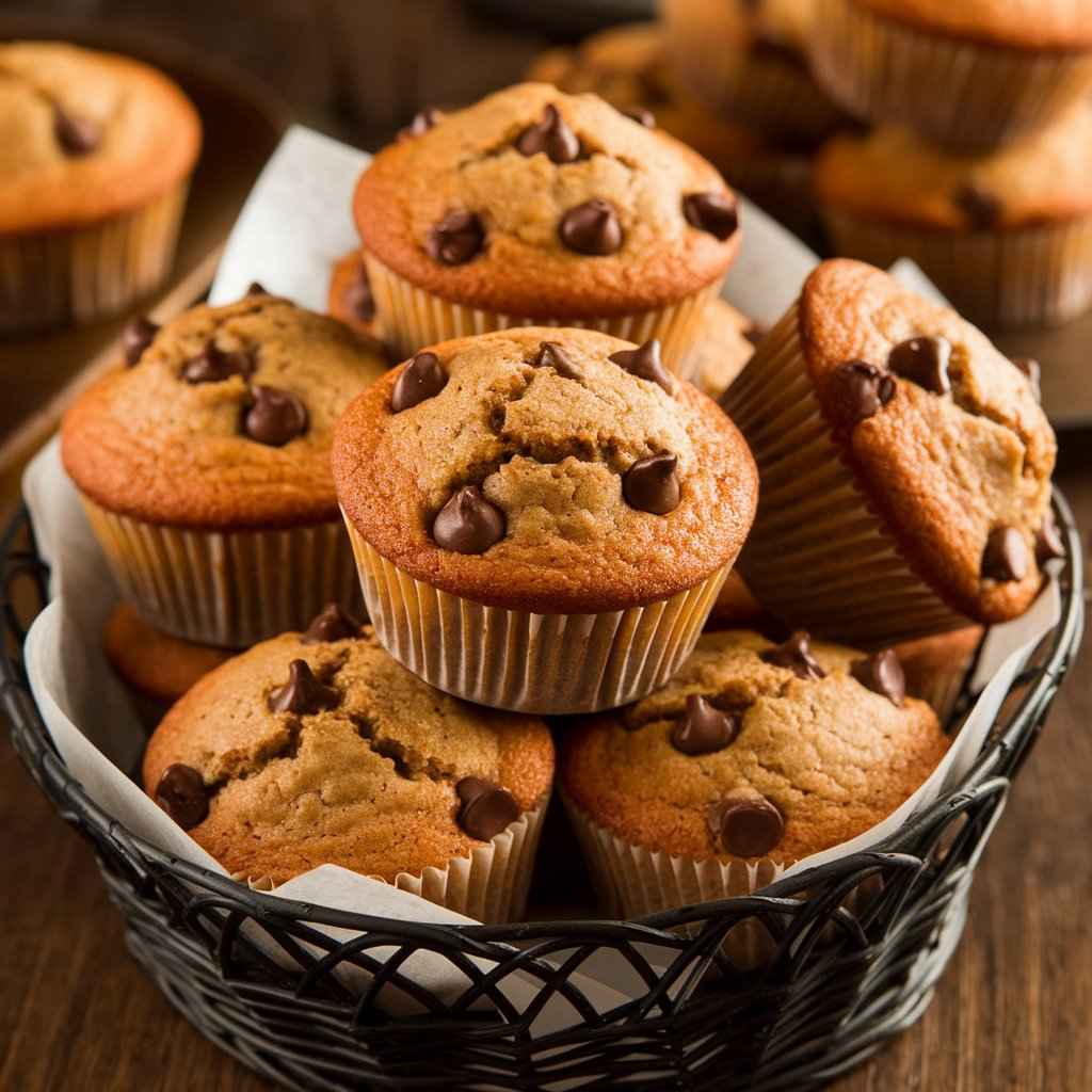 Banana Chocolate Chip Muffins