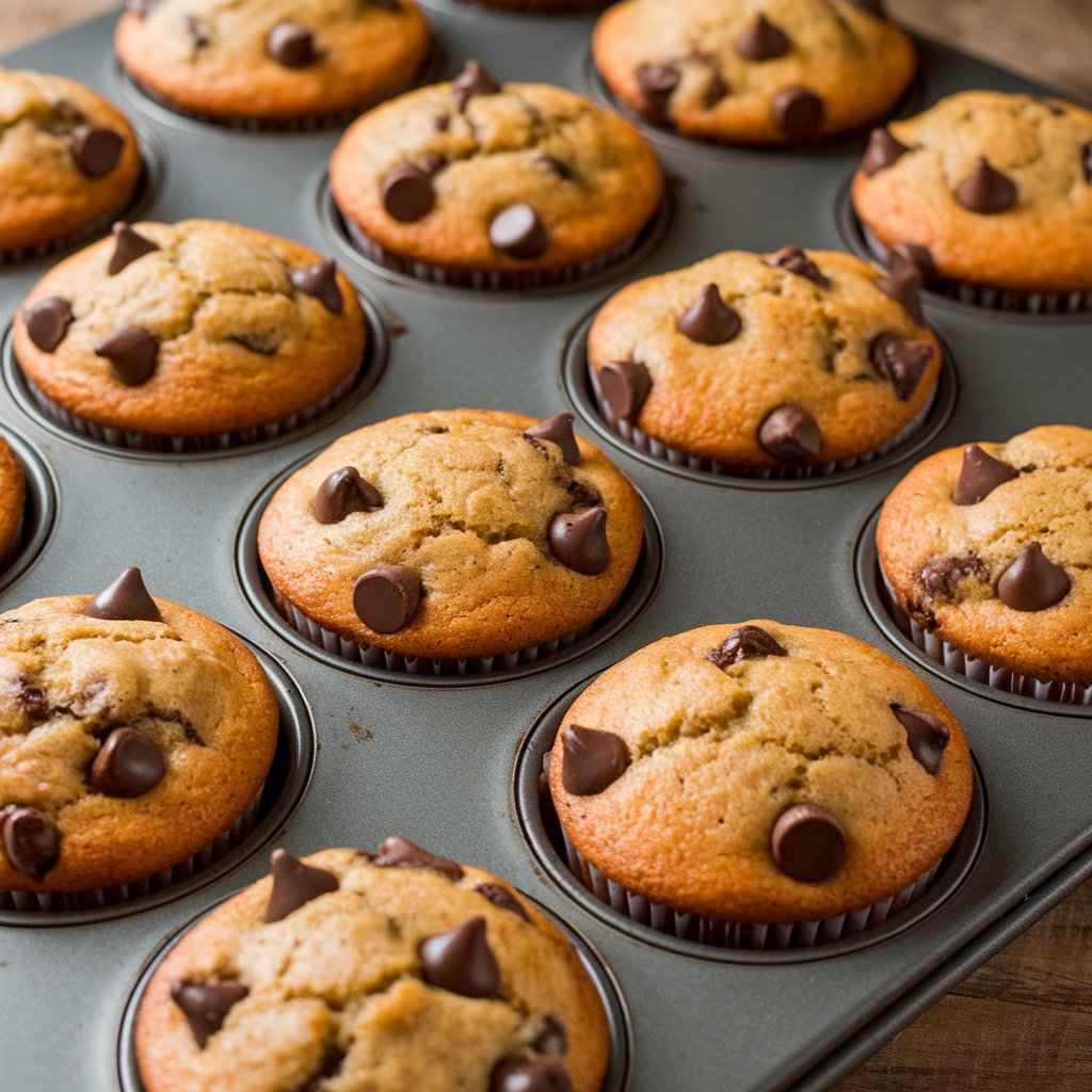 Banana Chocolate Chip Muffins