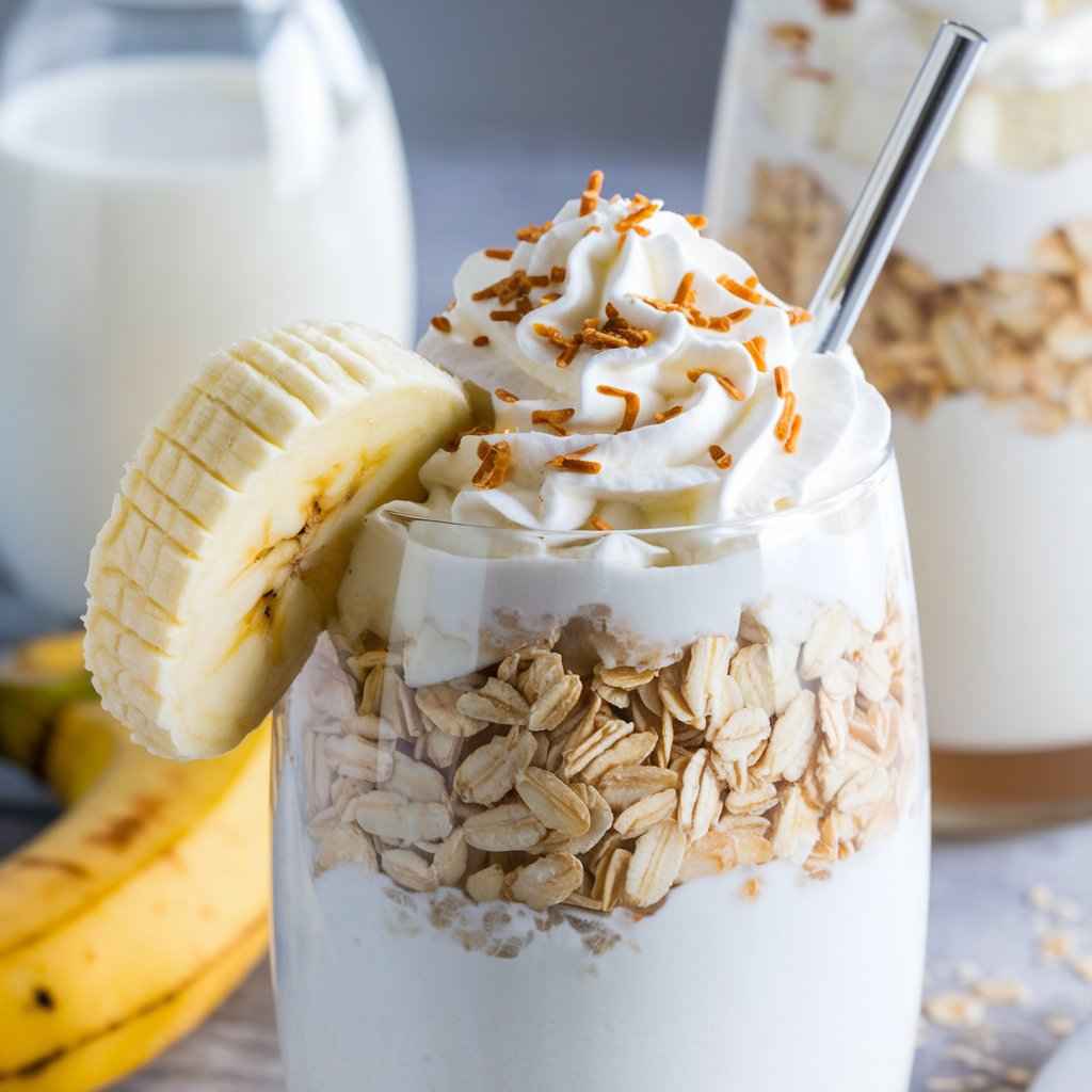 Breezy Coconut and Banana Drink