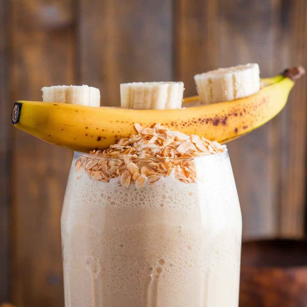 Breezy Coconut and Banana Drink