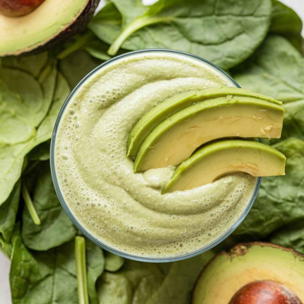 Avocado Spinach Smoothie