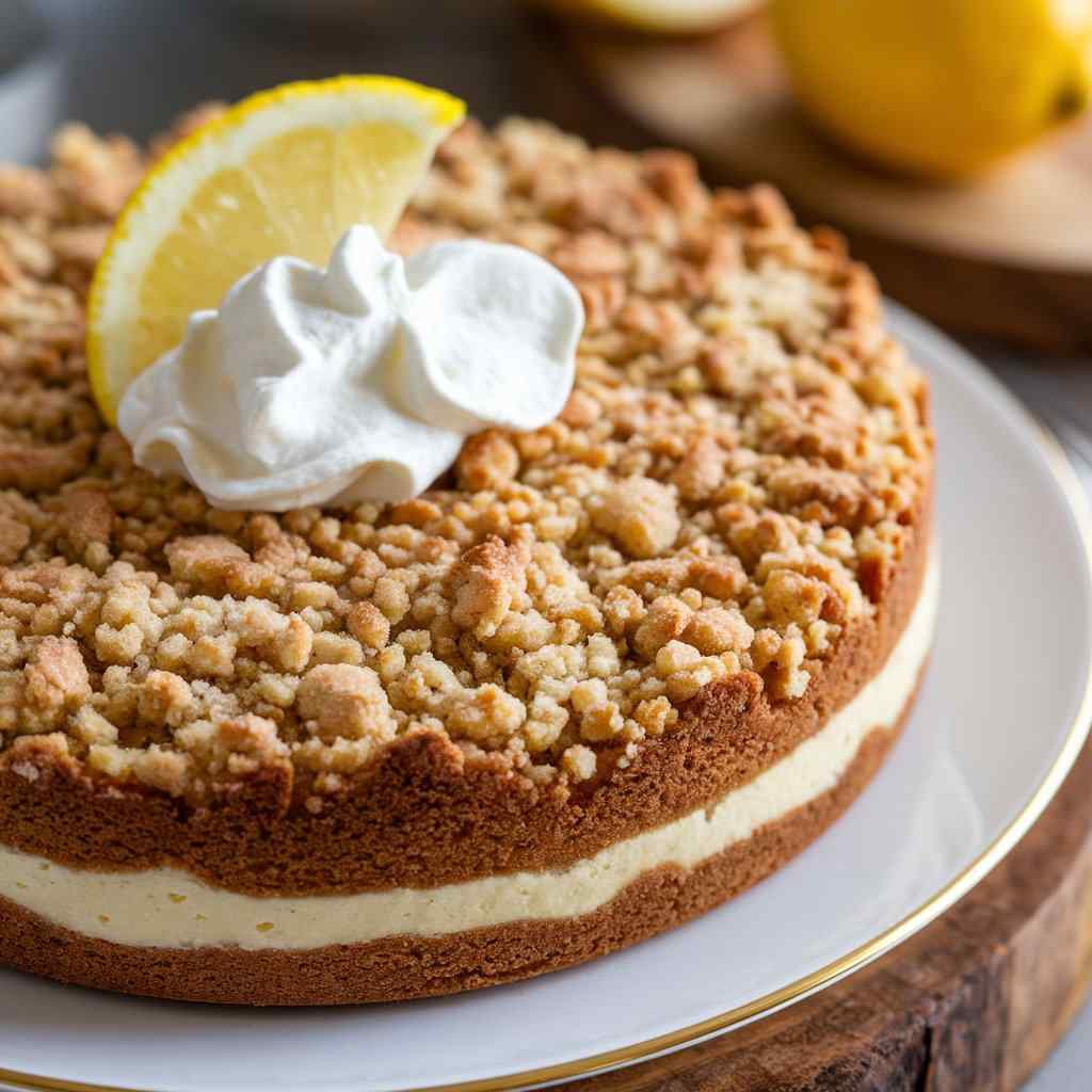 Lemon Crumble Cake