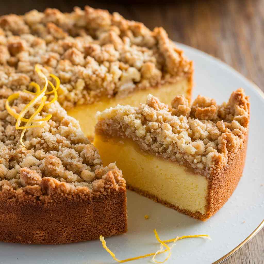 Lemon Crumble Cake