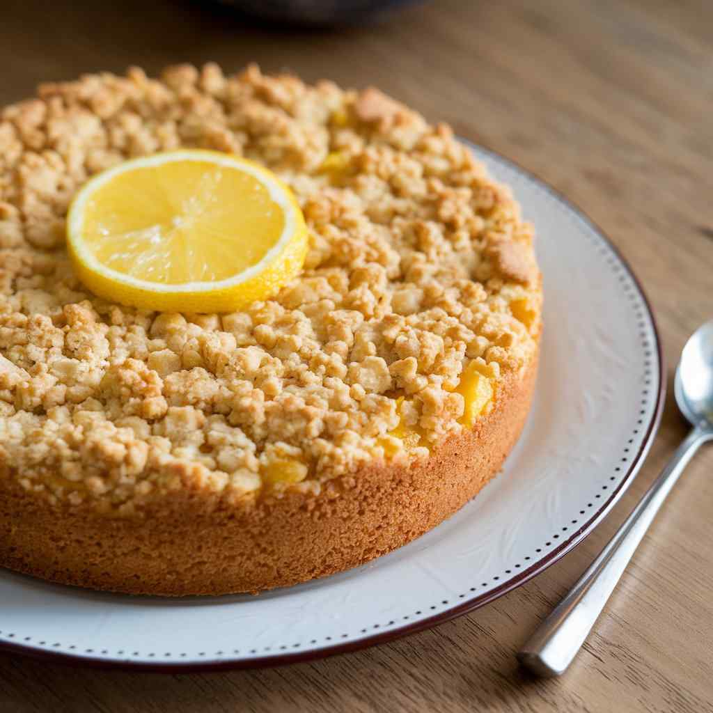 Lemon Crumble Cake