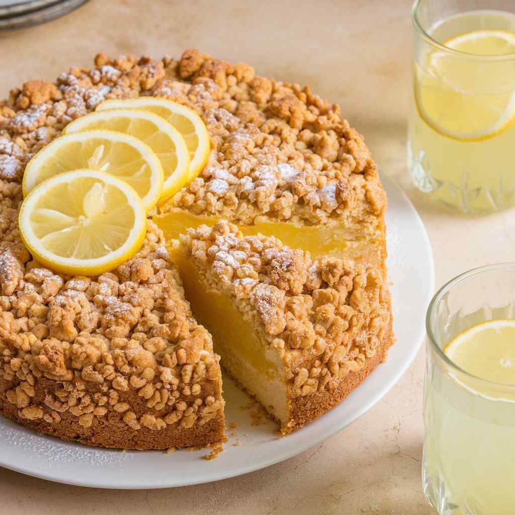 Lemon Crumble Cake