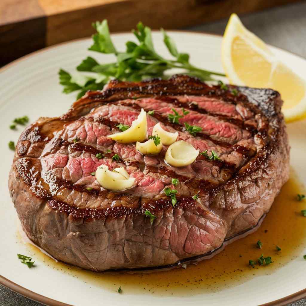 Garlic Butter Sirloin Steak Perfection