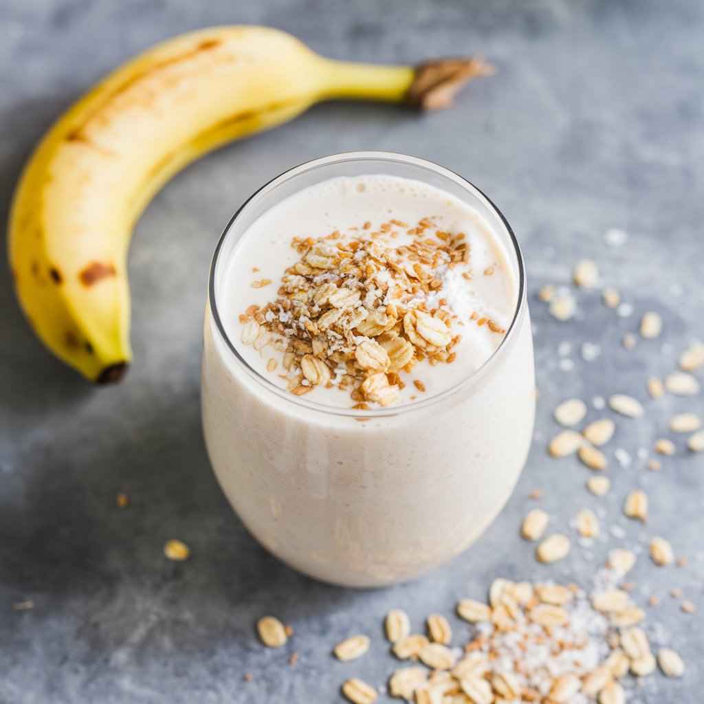 Breezy Coconut and Banana Drink