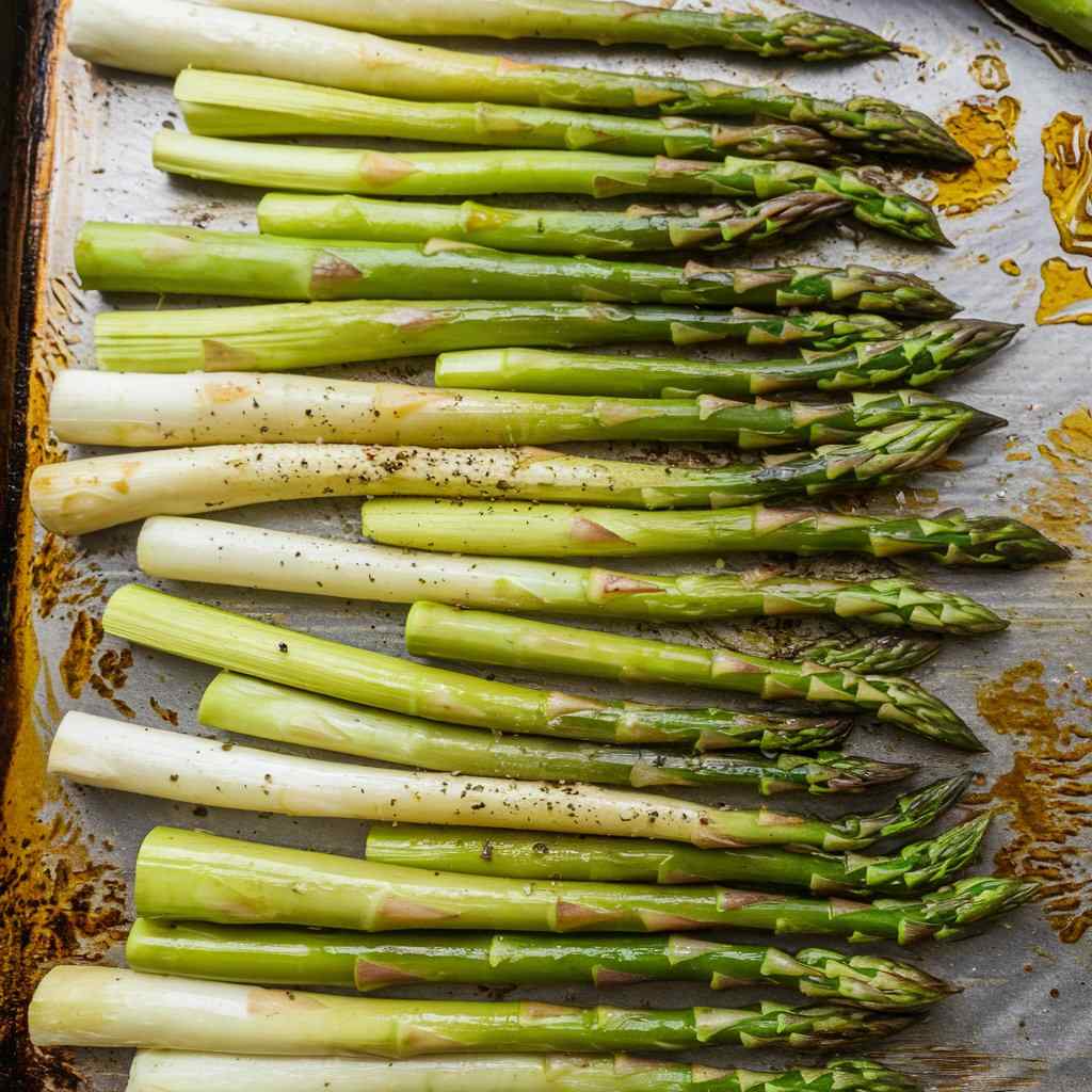 Golden Roasted Asparagus Recipe