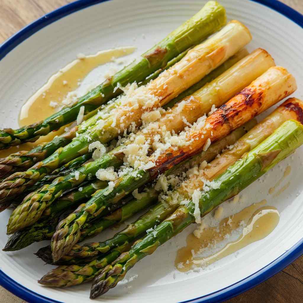 Golden Roasted Asparagus Recipe