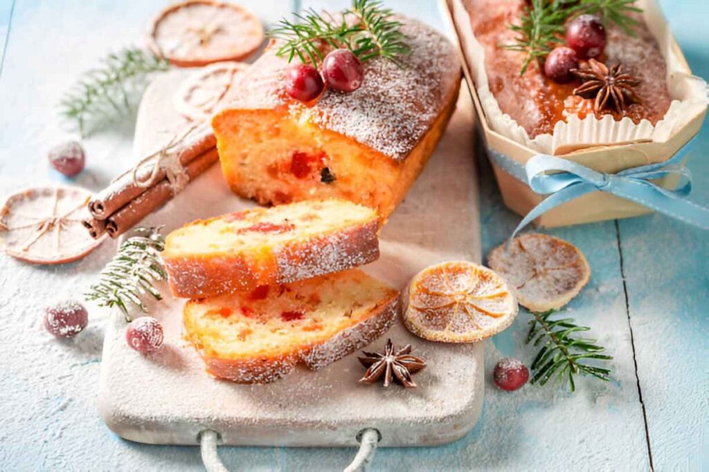 Cranberry Orange Bread with Simple Glaze