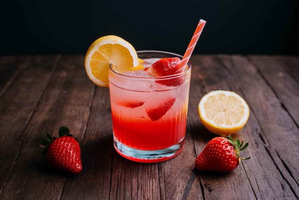 Strawberry Lemonade Mocktail