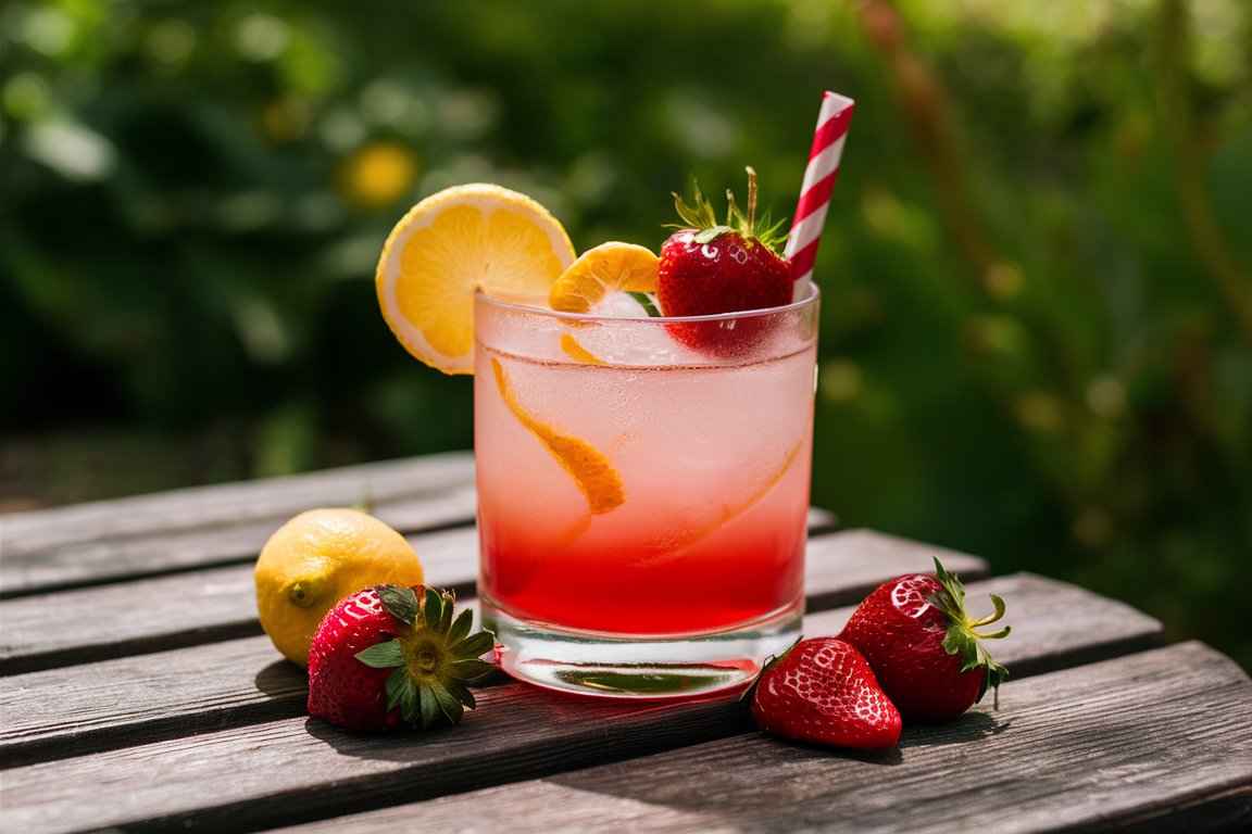 Strawberry Lemonade Mocktail