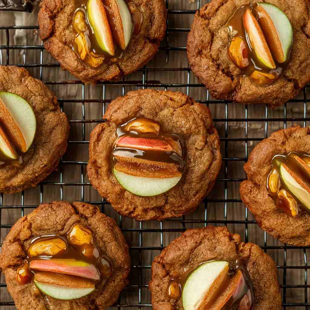 Caramel Apple Cookies