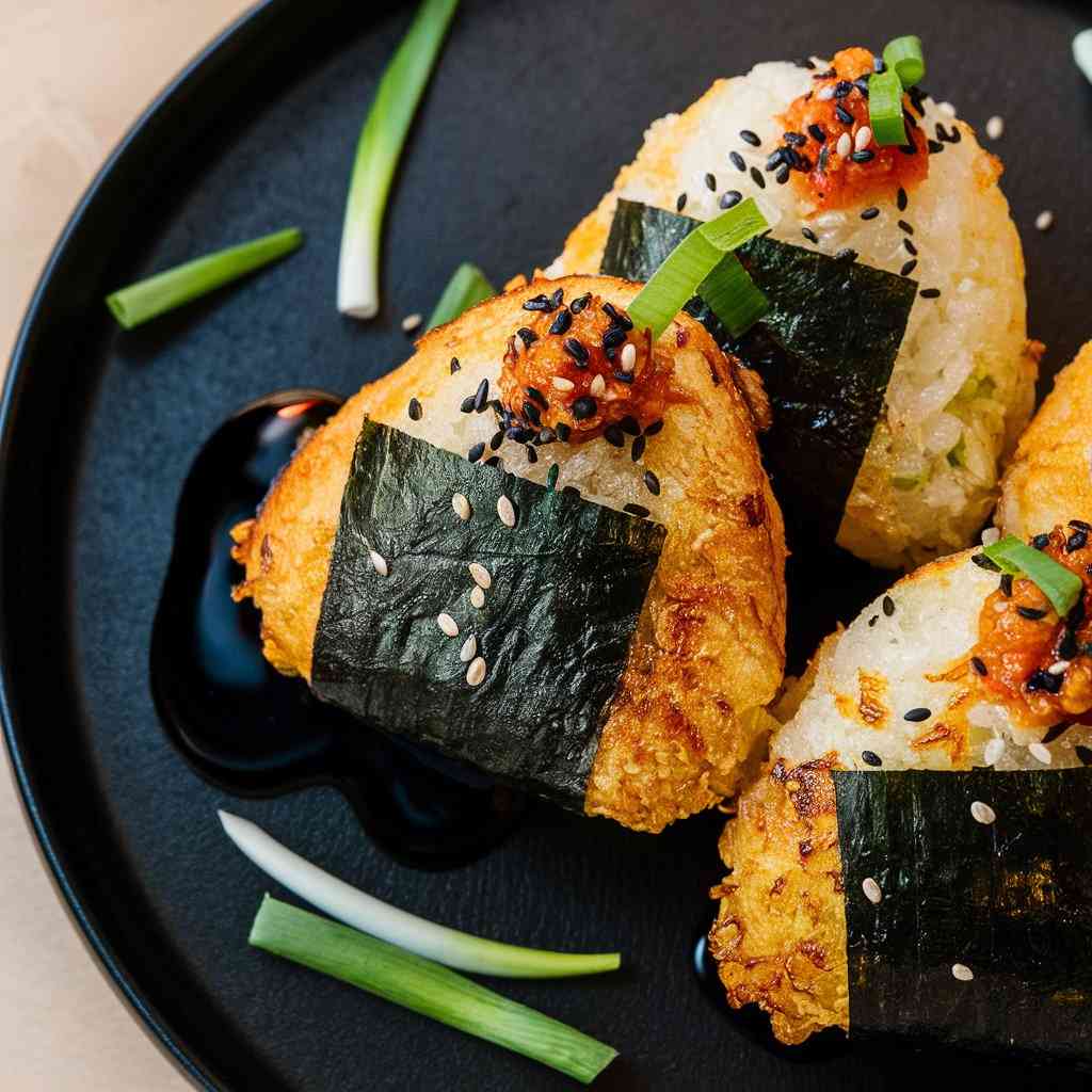 Onigiri with Spicy Tuna