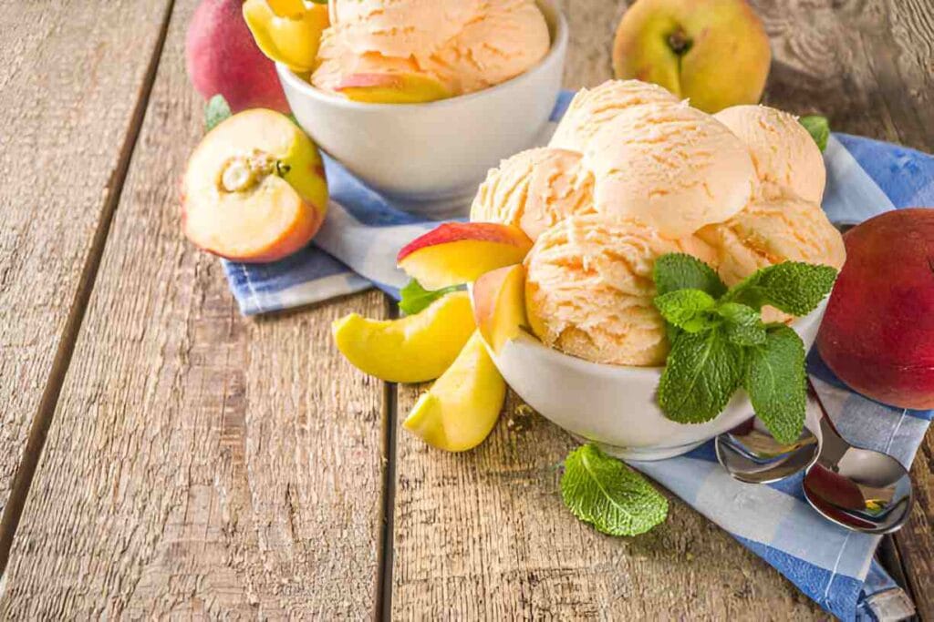 Peach Ice Cream