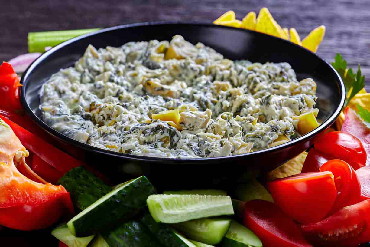 Crockpot Spinach Artichoke Dip