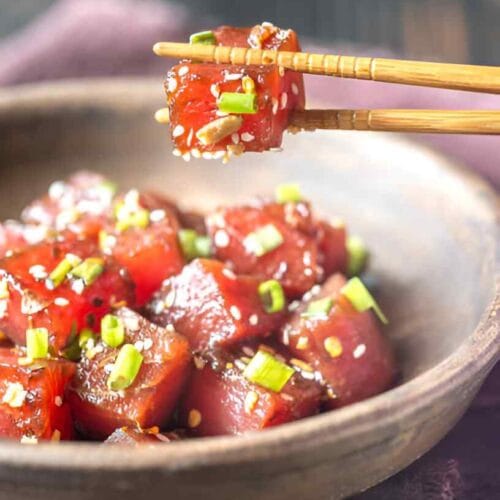 Ahi Shoyu Poke