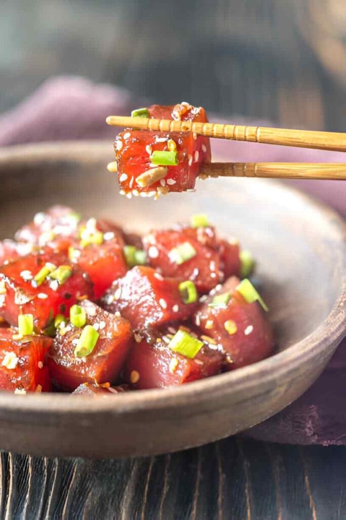 Ahi Shoyu Poke