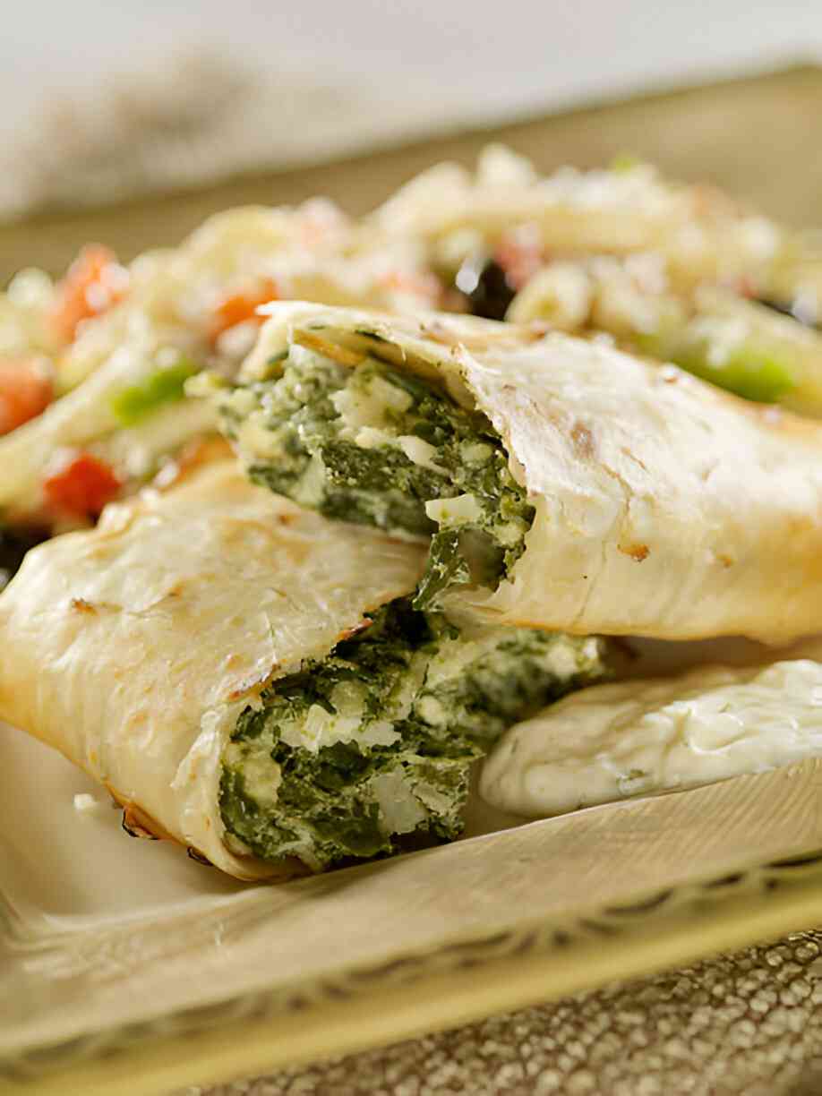 Starbucks Copycat Spinach Feta Wrap