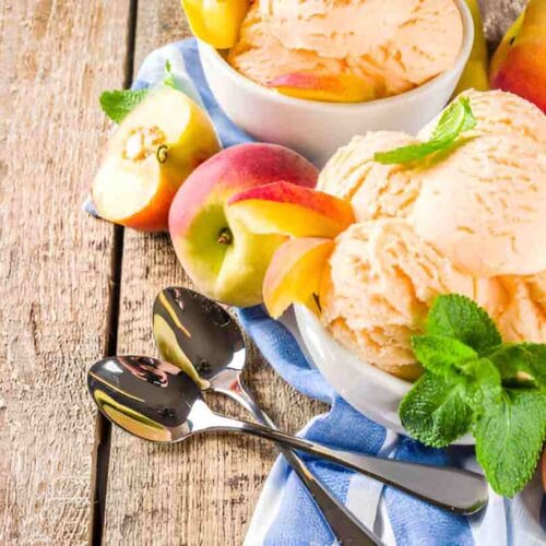 Peach Ice Cream