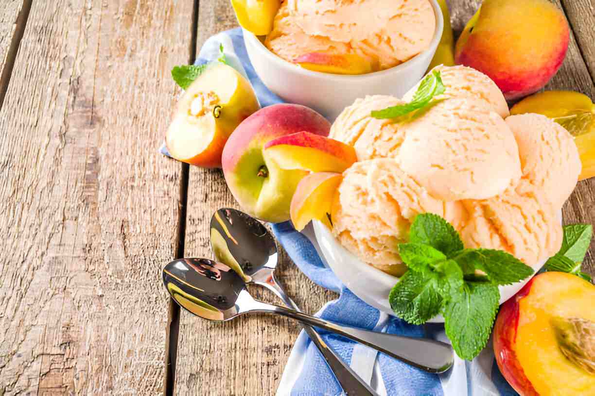 Peach Ice Cream