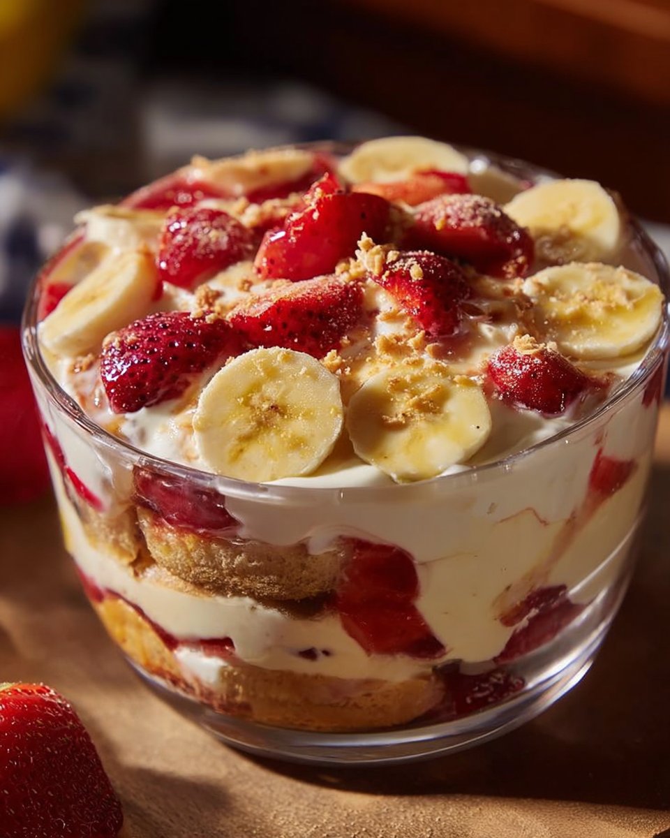 Strawberry Banana Pudding Dream