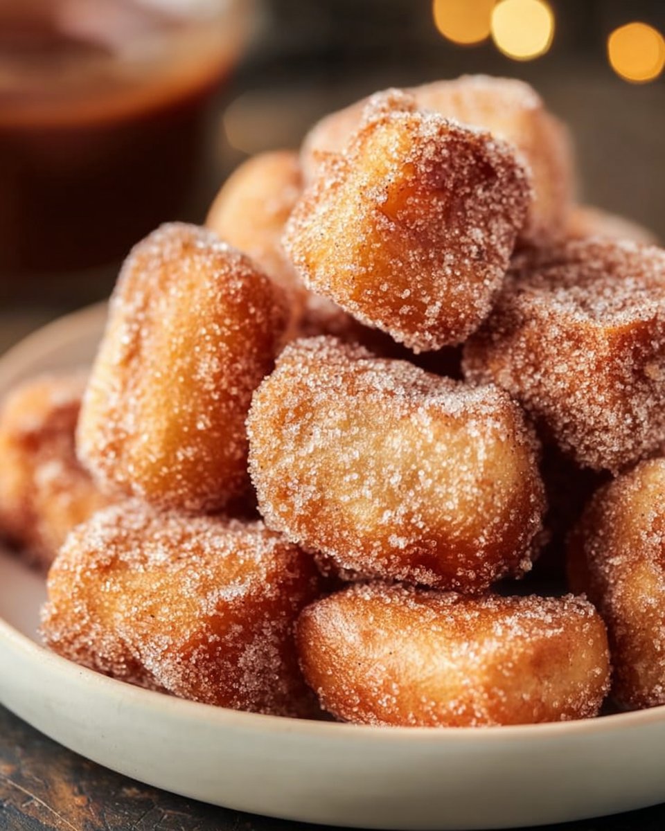 Crispy Air Fryer Churro Bites