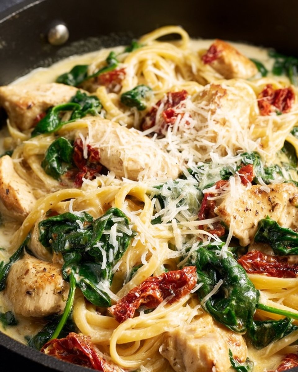 Creamy Tuscan Chicken Pasta