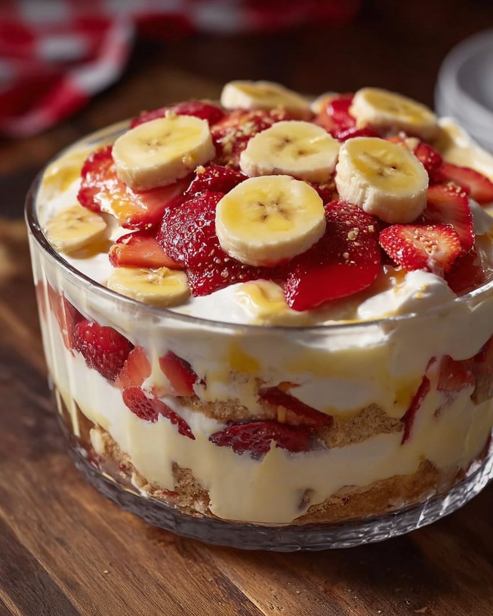 Strawberry Banana Pudding Dream