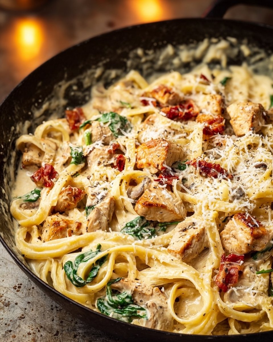 Creamy Tuscan Chicken Pasta
