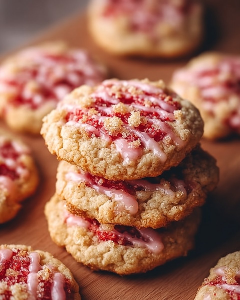 Strawberry Crunch Cookies