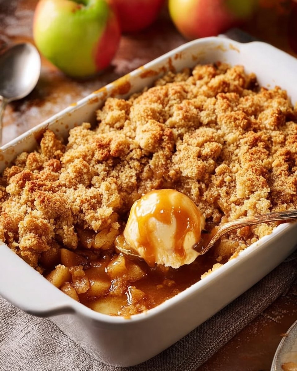 Baked Apple Crumble