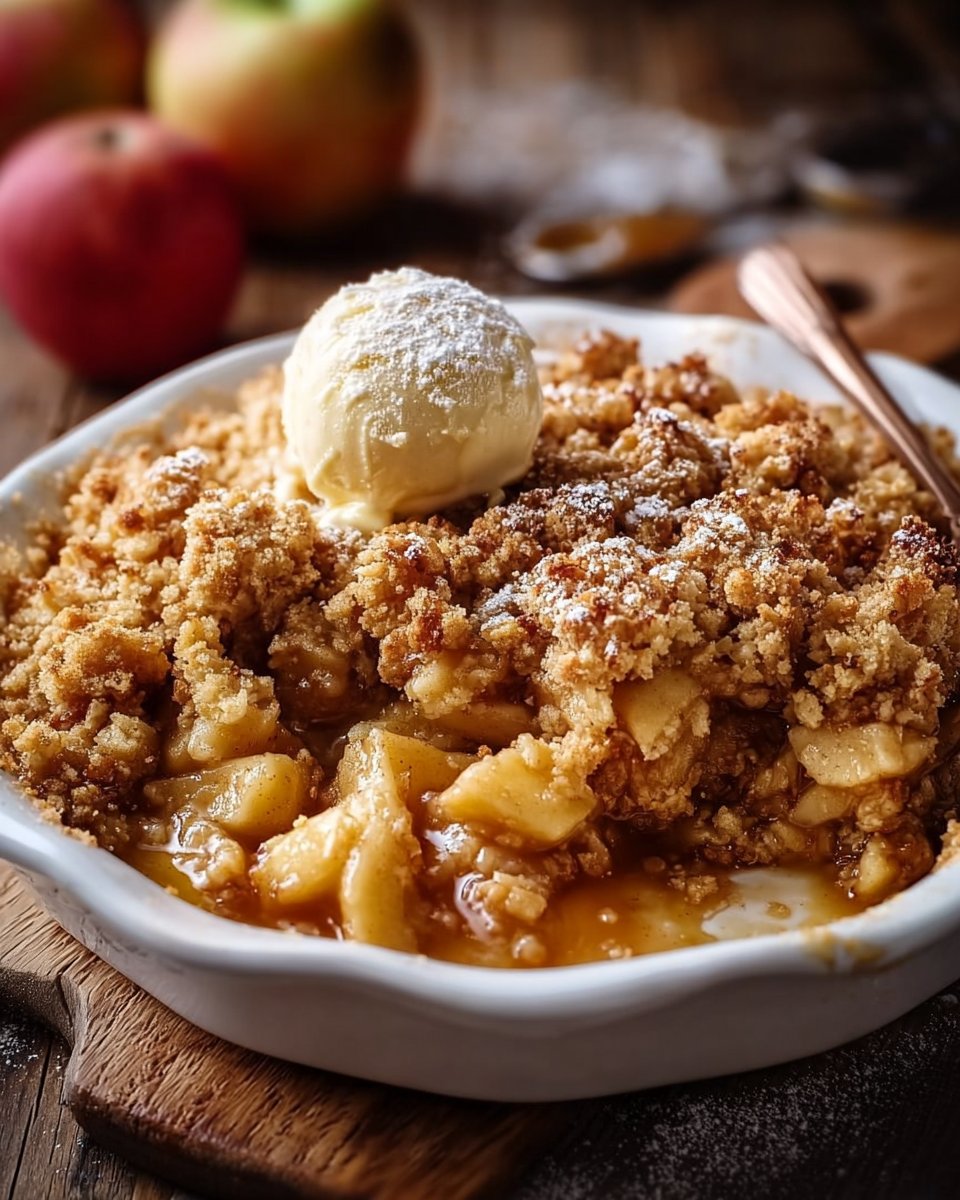 Baked Apple Crumble