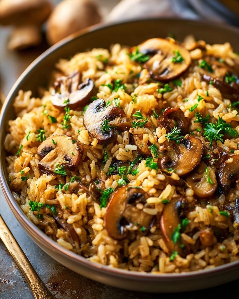Mushroom Rice