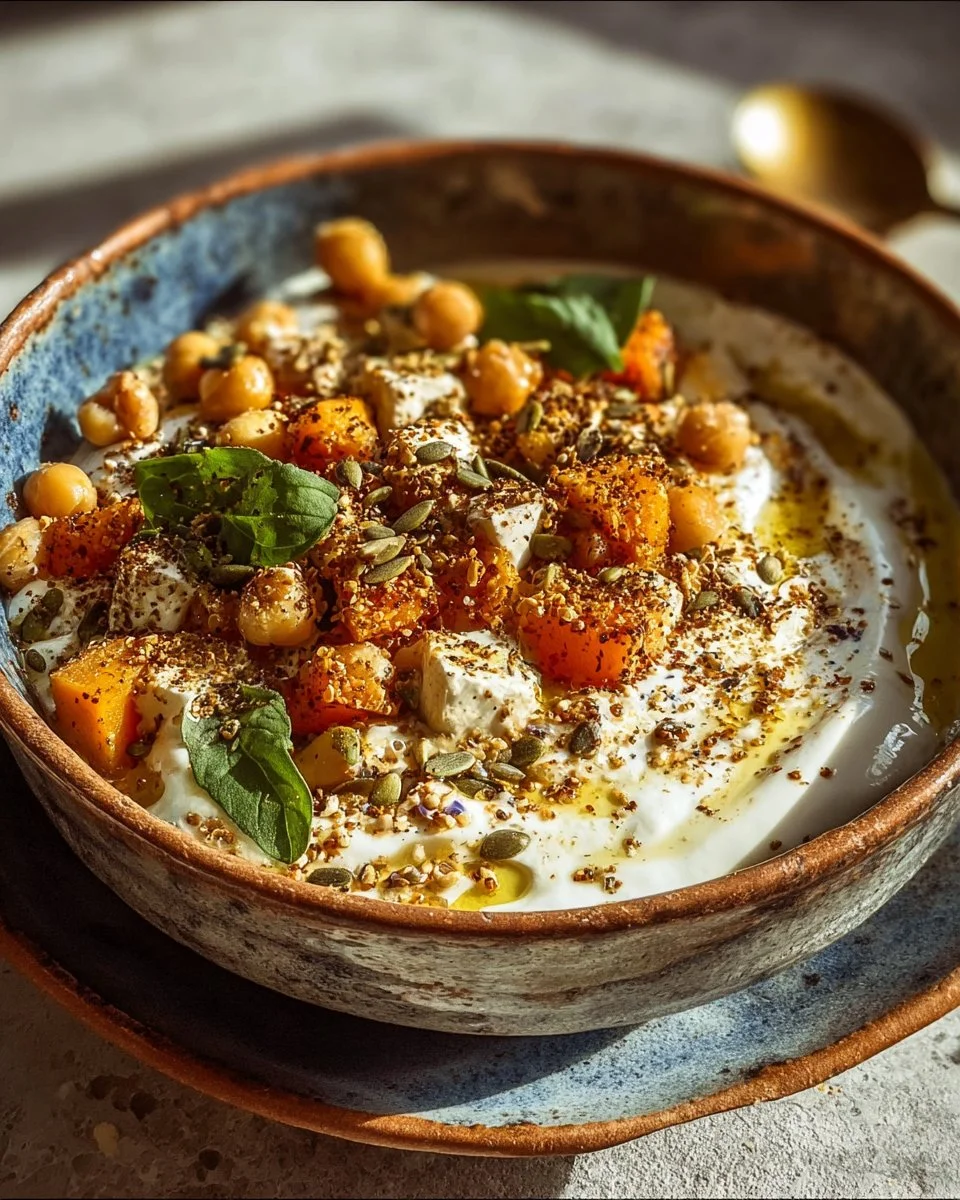 Anti-Inflammatory Glow Bowl with Tahini Yogurt