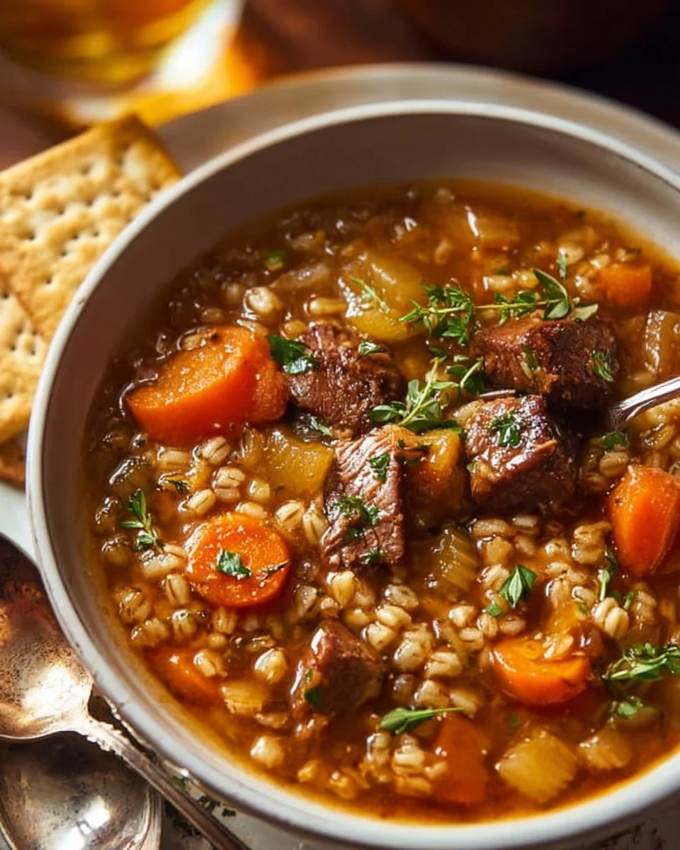 Beef Barley Soup