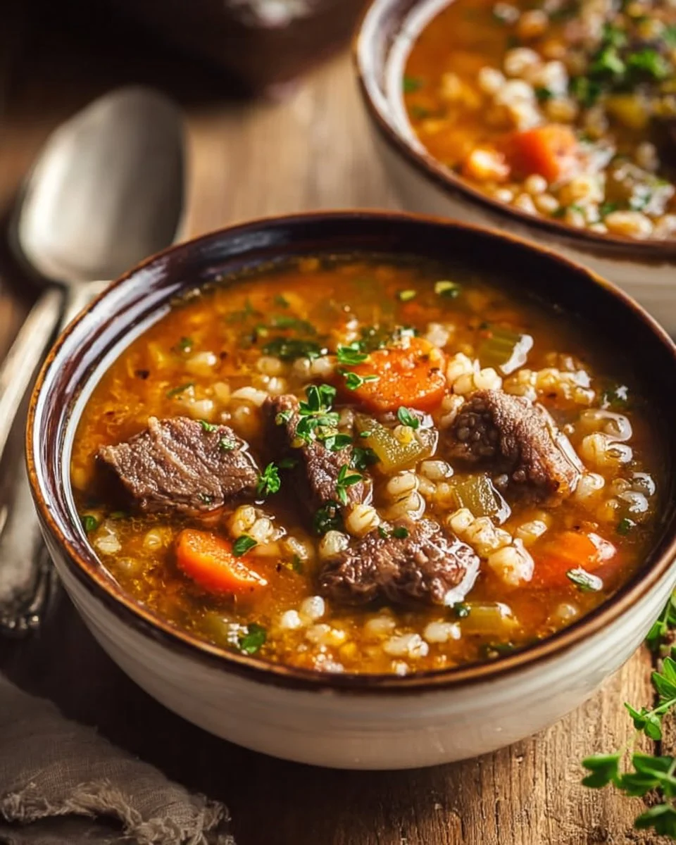 Beef Barley Soup