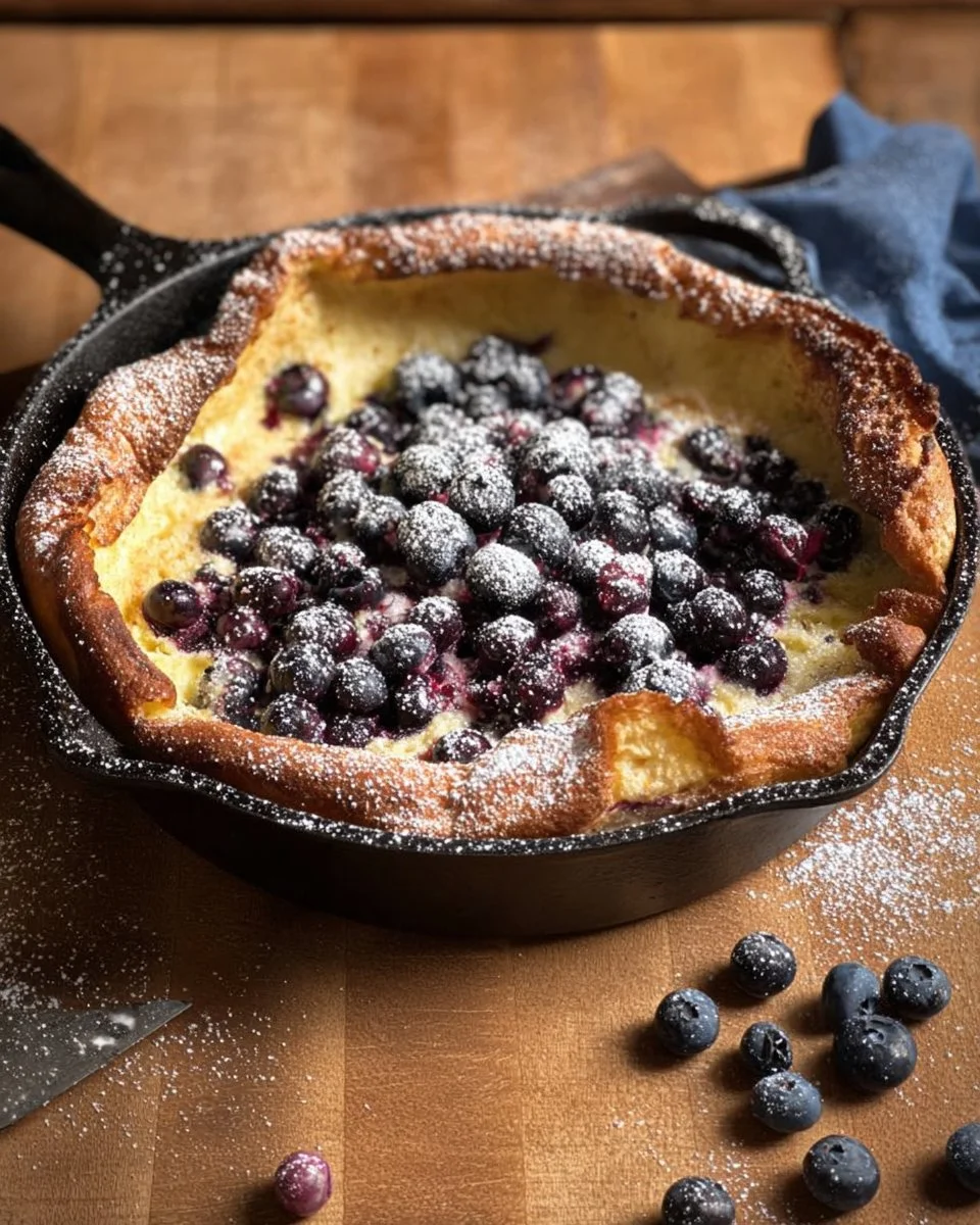 Blueberry Dutch Baby