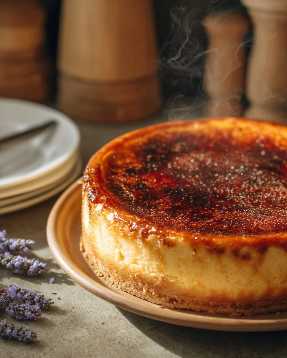 Burnt Cream Cheesecake