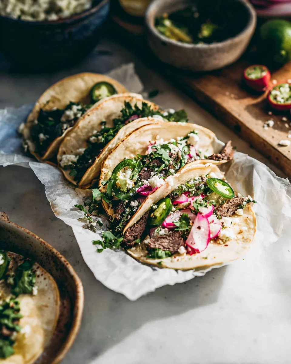 Chimichurri Steak Tacos