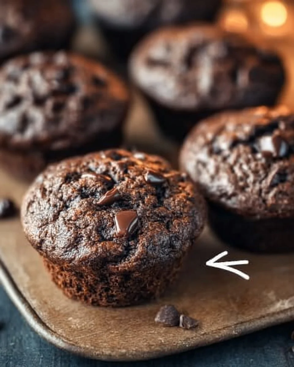Chocolate Banana Muffins