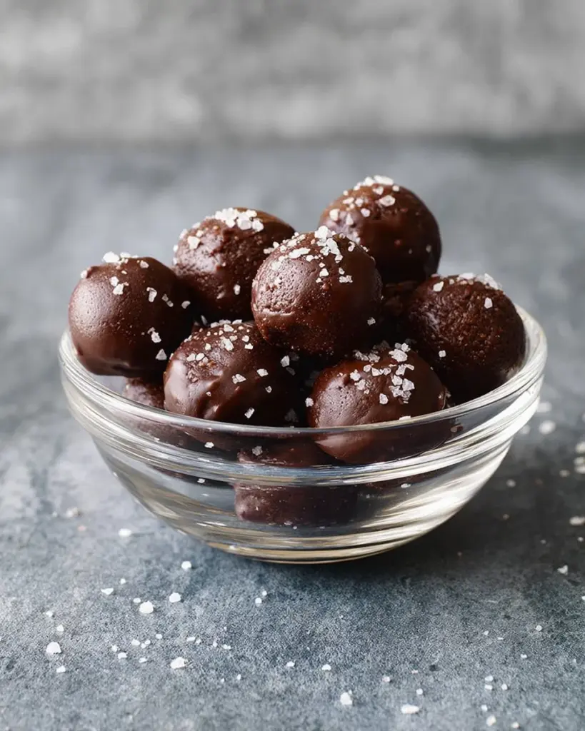 Delicious Chocolate Quinoa Bliss Balls are healthy and irresistible treats.