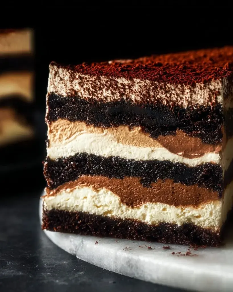 Delicious homemade Chocolate Tiramisu Cake from Baran Bakery