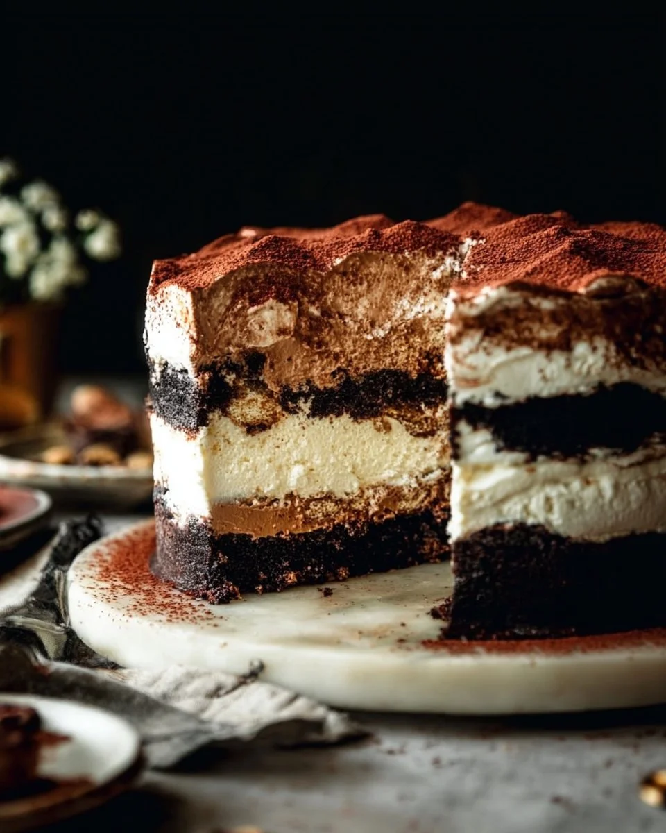 Chocolate Tiramisu Cake - Baran Bakery